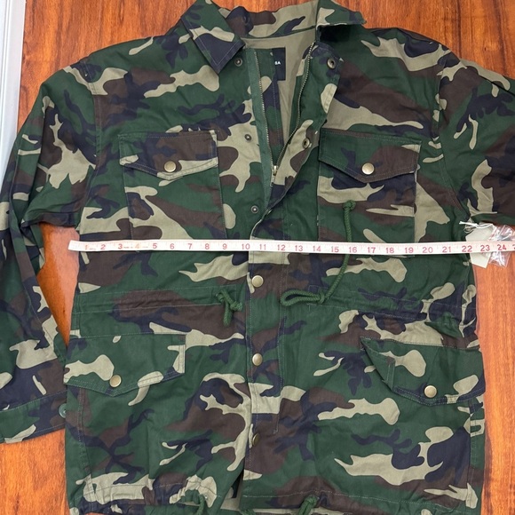 Active USA Vintage Camo Jacket Unisex Size Large - Picture 6 of 8